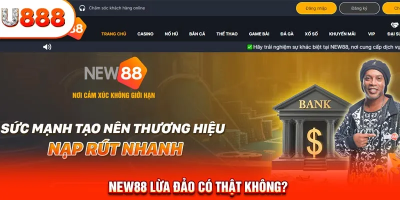 New88 lừa đảo có thật không? 